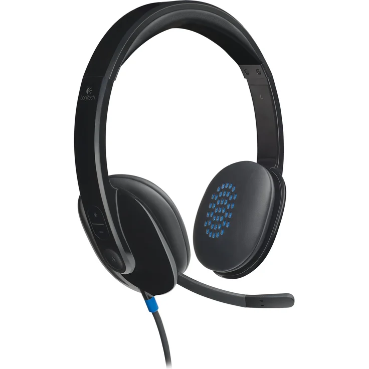 Logitech H540 Headset USB schwarz – Bild 1
