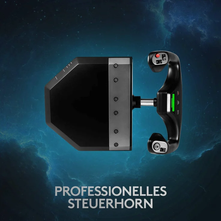 Logitech Flight Yoke System Schwarz (945-000004) (PC) – Bild 2