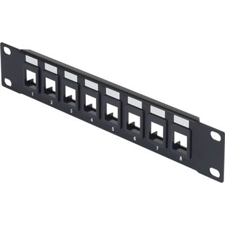 Renkforce 25,40cm (10) Netzwerkschrank-Frontblende RF-3521390 Schwarz (RF-3521390)