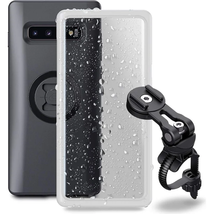 SP Connect Bike Bundle II, geeignet für Samsung Galaxy S10+, Fahrrad-Halterung, schwarz – Bild 1