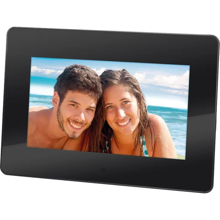 Trevi DPL 2210 7Zoll Schwarz Digitaler Bilderrahmen - Digitale Bilderrahmen (17,8 cm (7 Zoll), 480 x 234 Pixel, LED, 16:10, JPG, MMC,SD)