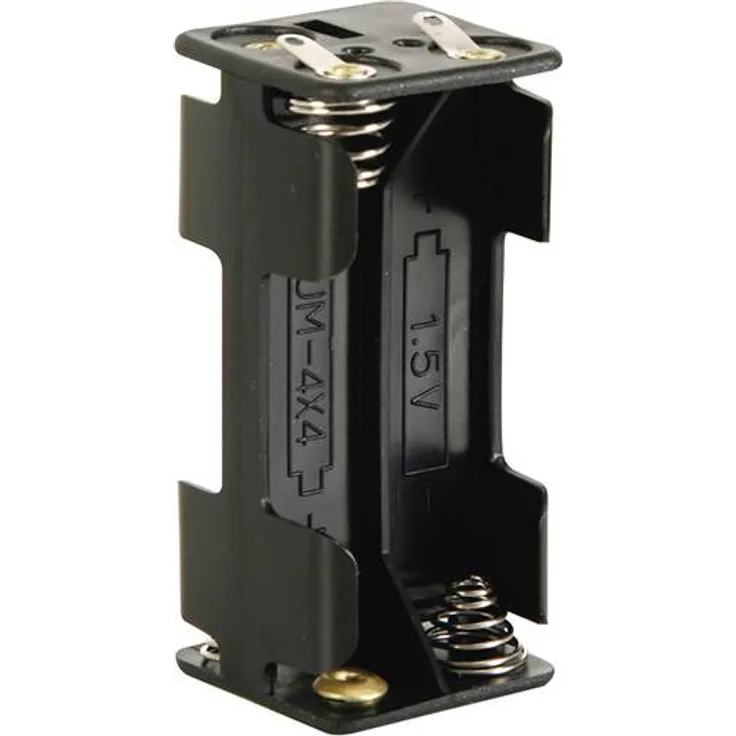 Velleman BH443D Batteriehalter 4x Micro (AAA) Lötanschluss (L x B x H) 53 x 27 x 25mm
