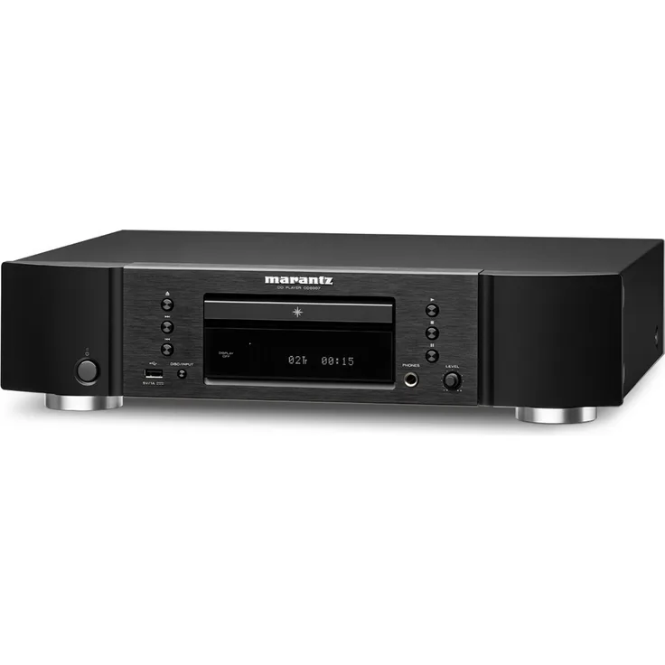 Marantz CD6007 HiFi CD Player, CD Spieler, CD- und CD-R/RW-Wiedergabe, USB, Kopfhörer-Verstärker, Schwarz