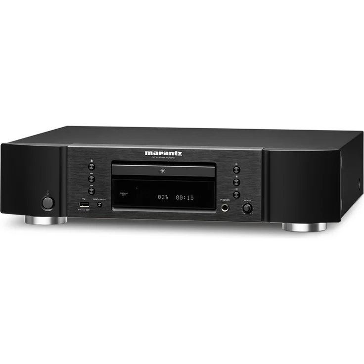 Marantz CD6007 HiFi CD Player, CD Spieler, CD- und CD-R/RW-Wiedergabe, USB, Kopfhörer-Verstärker, Schwarz – Bild 1