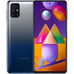 Samsung Galaxy M31s Smartphone 16,51cm (6,5 Zoll) AMOLED-Display, 128GB interner Speicher, Dual-SIM, Mirage Blue