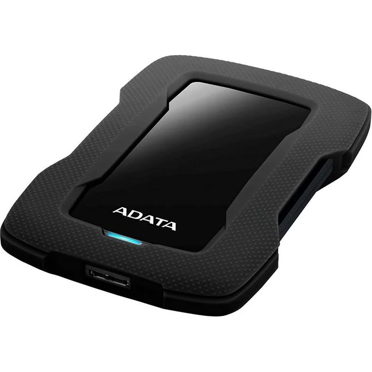ADATA HD330 - Festplatte - 2 TB - extern (tragbar) - USB 3.1 - 256-Bit-AES - Schwarz (AHD330-2TU31-CBK) – Bild 2