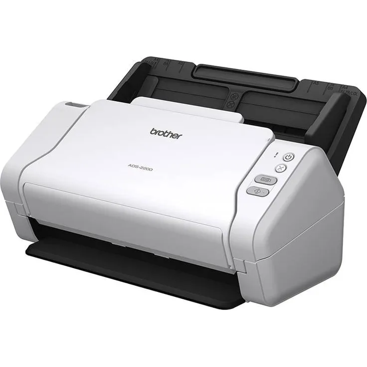 Brother ads-2200 Dokumenten-Scanner Desktop mit Duplex, Weiß