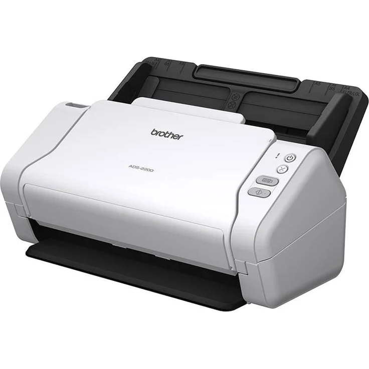 Brother ads-2200 Dokumenten-Scanner Desktop mit Duplex, Weiß – Bild 1