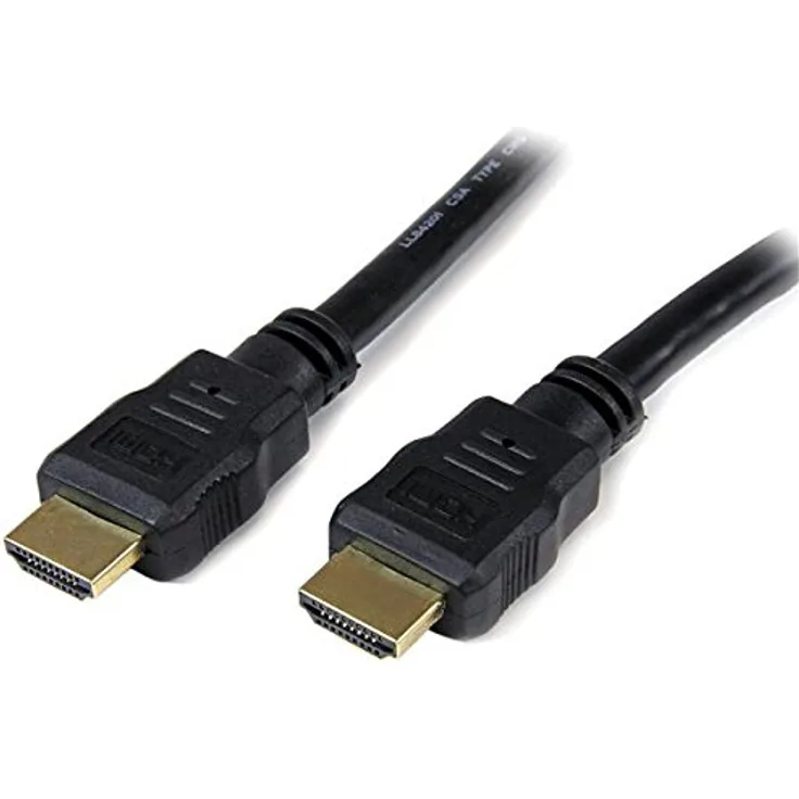 StarTech.com HDMI m-m 1.8m - HDMI-Kabel (1,8 m, HDMI Typ A (Standard), HDMI Typ A (Standard), 10,2 Gbit-s, Schwarz)