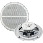 Chilitec wasserfeste Außen-Lautsprecher ''CT-65SL'' SlimDesign 6,5'', 100W, 80Hz-20KHz, PAAR, Außenlautsprecher