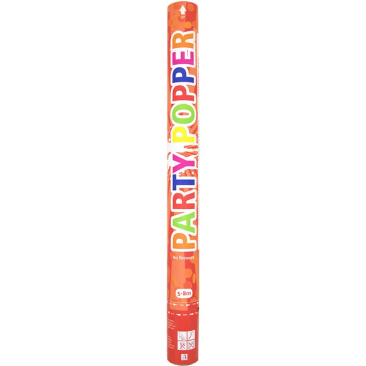 konfettikanone 57 cm rot