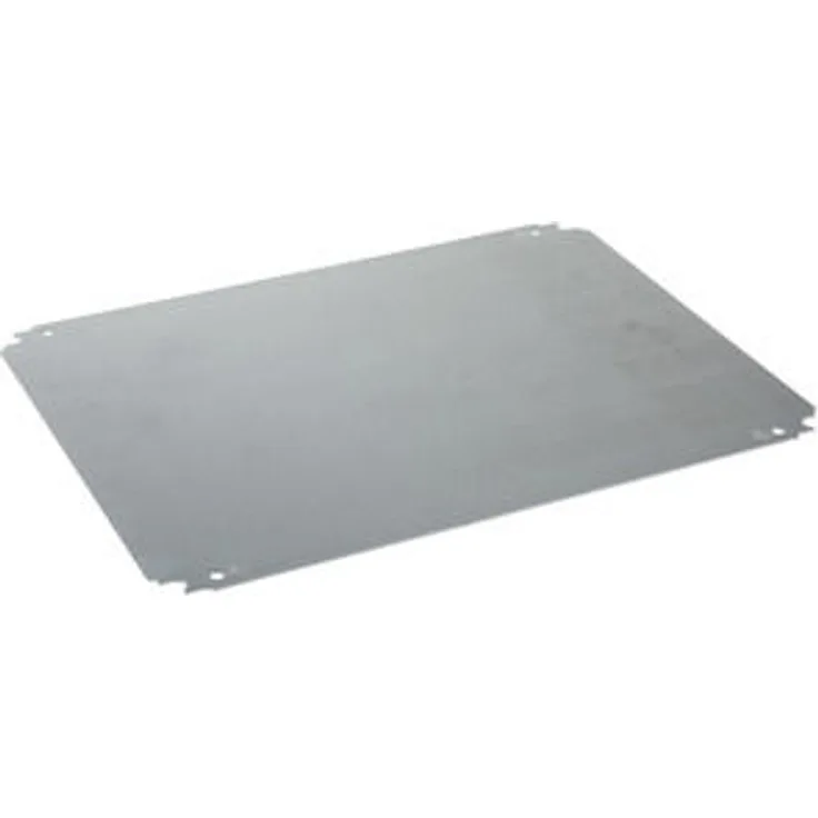 Schneider Einfache Montageplatte H300xB200mm aus verzinktem Stahl