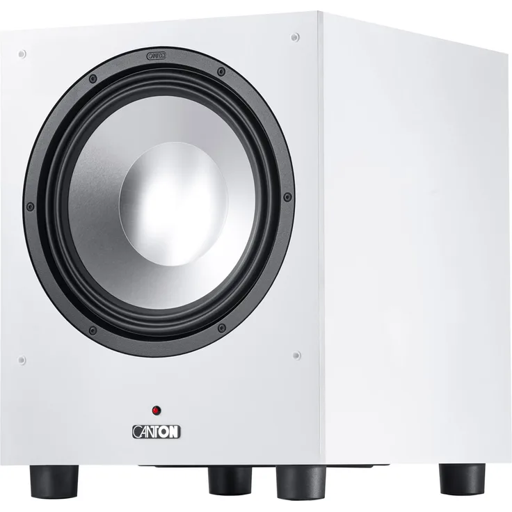Canton SUB 12.4 Audio - Weiss Subwoofer - 200 Watt - weiß