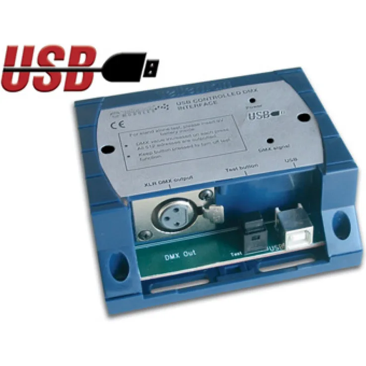 DMX Schnittstelle USB Interface PC - DMX K8062 Velleman Bausatz (Dieser Artikel ist ein: Löt Bausatz, Lötkenntnisse Erforderlich)