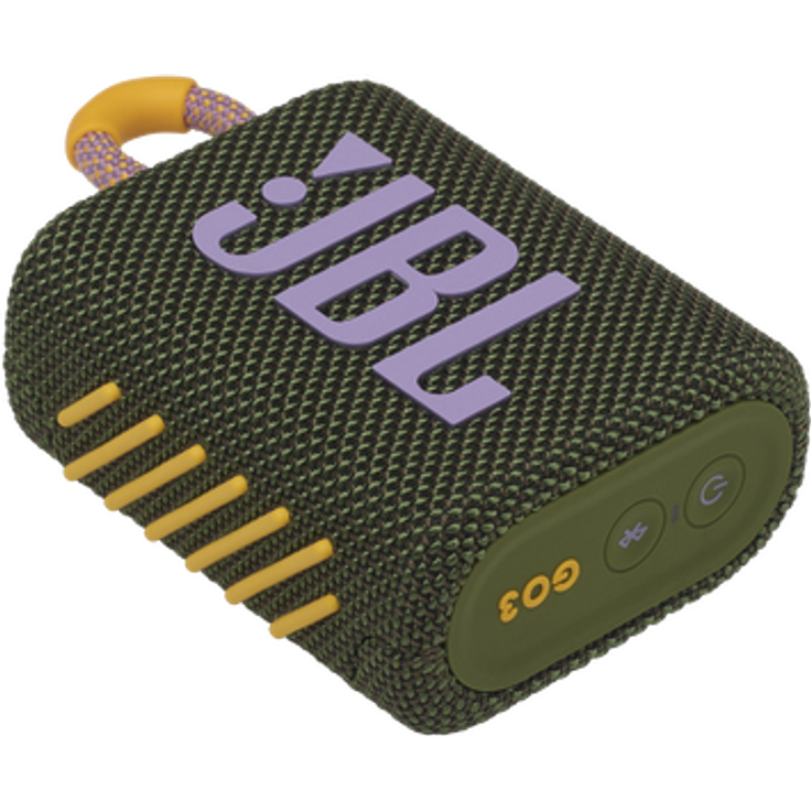 JBL GO 3 Tragbarer wasserdichter Bluetooth-Lautsprecher grün Bluetooth-Lautsprecher, wasserdicht, grün – Bild 8