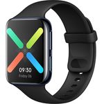 OPPO Watch LTE Smartwatch GPS, Unisex, 46mm, Kunststoffarmband, Black