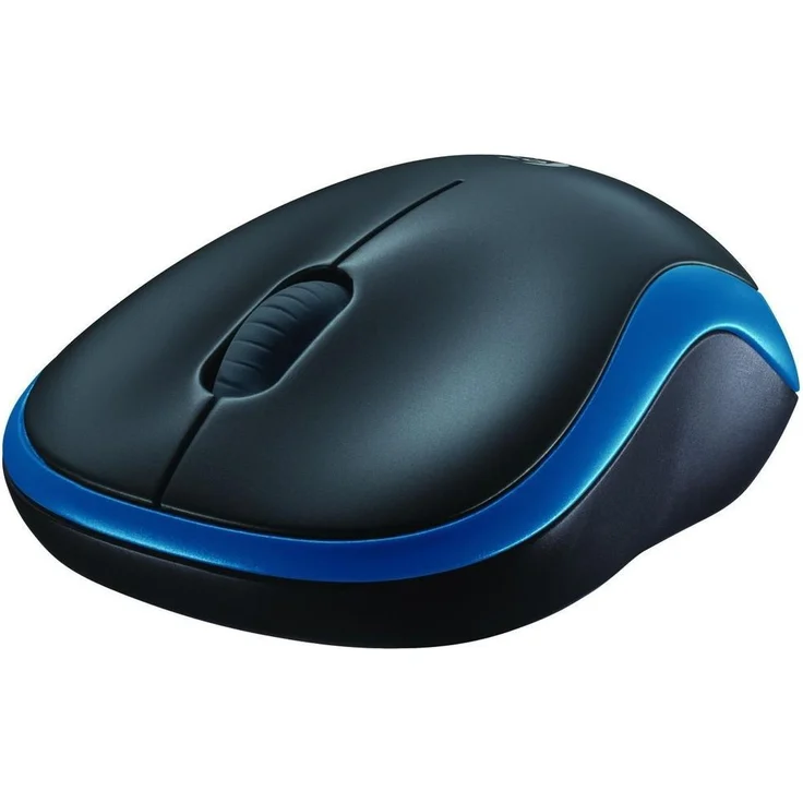 Logitech M185 Kabellose Maus, 2.4 GHz Verbindung via Nano-USB-Empfänger, 1000 DPI Optischer Sensor, 12-Monate Akkulaufzeit, Für Links- und Rechtshänder, PC-Mac, Blau – Bild 4