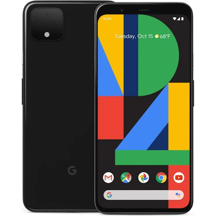 Google Pixel 4 XL Smartphone 16cm (6,3 Zoll) P-OLED-Display, 64GB interner Speicher, 6GB RAM, Dual-SIM, Android, just Black - Preisvergleich – Bild 2