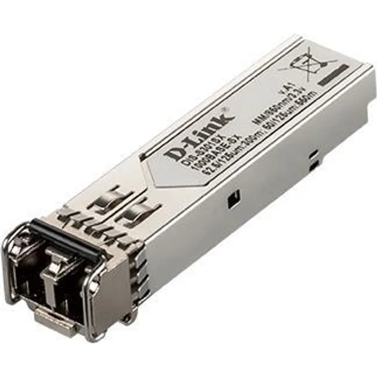 D-Link Dis‑S301SX Netzwerk-Transceiver-Modul Faseroptik 1000 Mbit-s Mini-GBIC - Netzwerk-Transceiver-Module (Faseroptik, 1000 Mbit-s, Mini-GBIC, SFP, SX, 550 m)