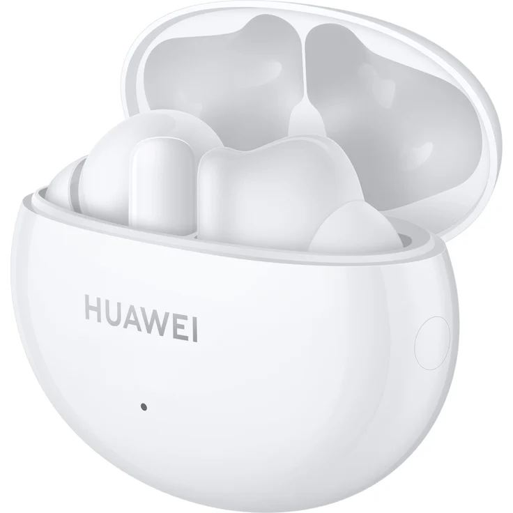Huawei FreeBuds 4i Ceramic White True Wireless In-Ear Kopfhörer, mit Bluetooth, Mikrofon, Noise Cancelling, weiß – Bild 1