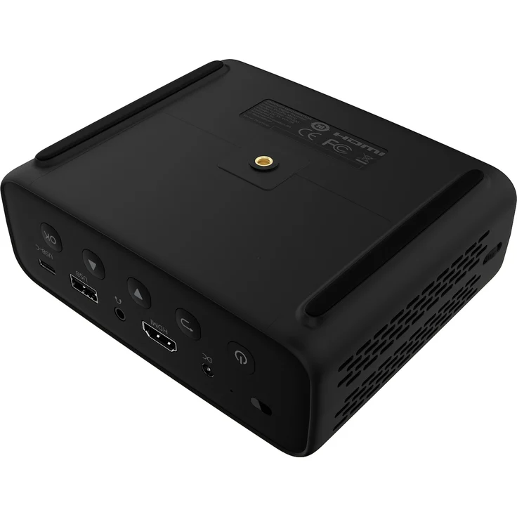Philips PicoPix Micro 2 TV Mini-Beamer, DLP, WVGA (854 x 480), Kontrast 600:1, 150 ANSI-Lumen, Bildverhältnis 16:9, WLAN, schwarz – Bild 3