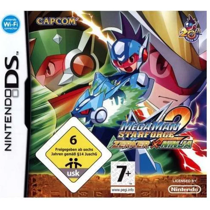 Mega Man - Star Force 2: Zerker x Ninja (DS)