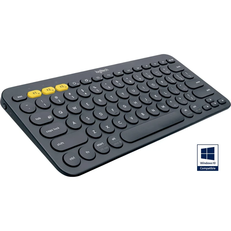 Logitech K380 Multi-Device Bluetooth Keyboard - Tastatur - Bluetooth - Deutsch QWERTZ - Schwarz (920-007566) – Bild 2