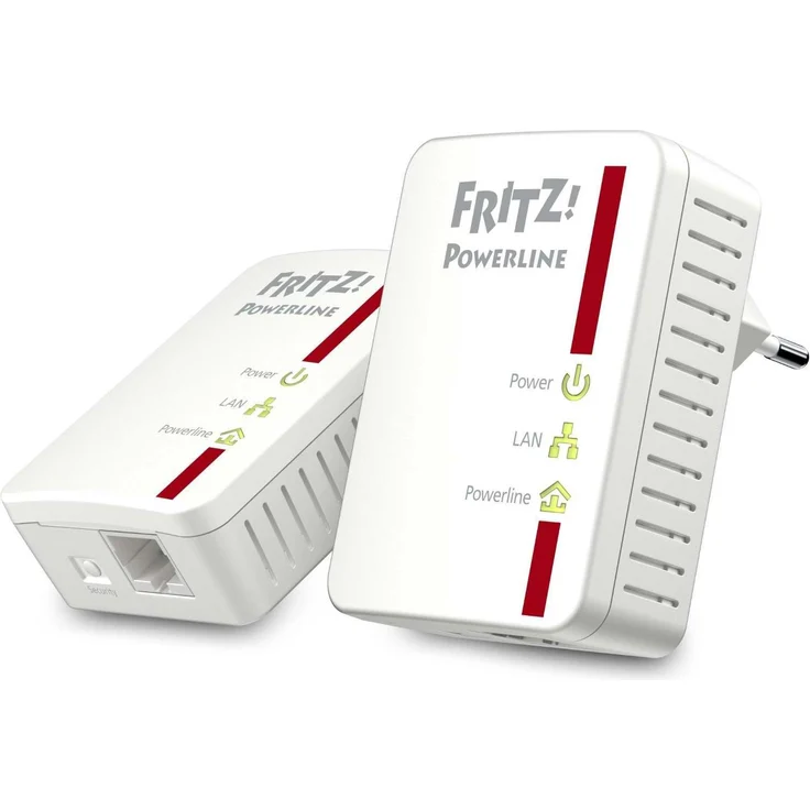AVM FritzPowerline 510E Set (500 Mbit-s, Fast-Ethernet-LAN) deutschsprachige Version – Bild 1