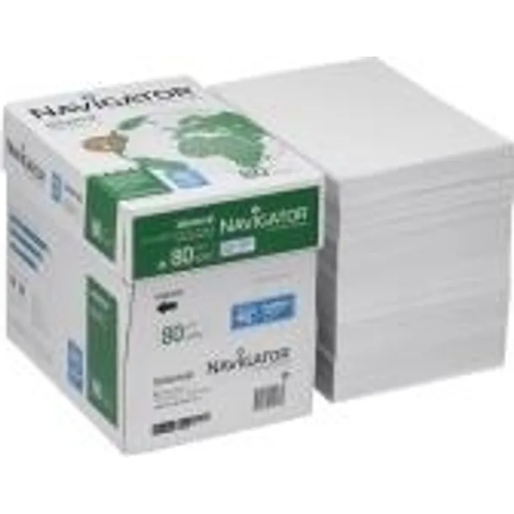 Navigator Universal Fastpack - Normalpapier - 110 Mikrometer weiß - A4 (210 x 297 mm) - 80 g/m2 - 2500 Blatt (82470A80LAAS)