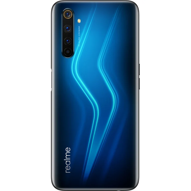 realme 6 Pro 16,6cm (6,6 Zoll) Farbdisplay, 128GB interner Speicher, 8GB RAM, Dual-SIM, Android, Lightning Blue – Bild 4