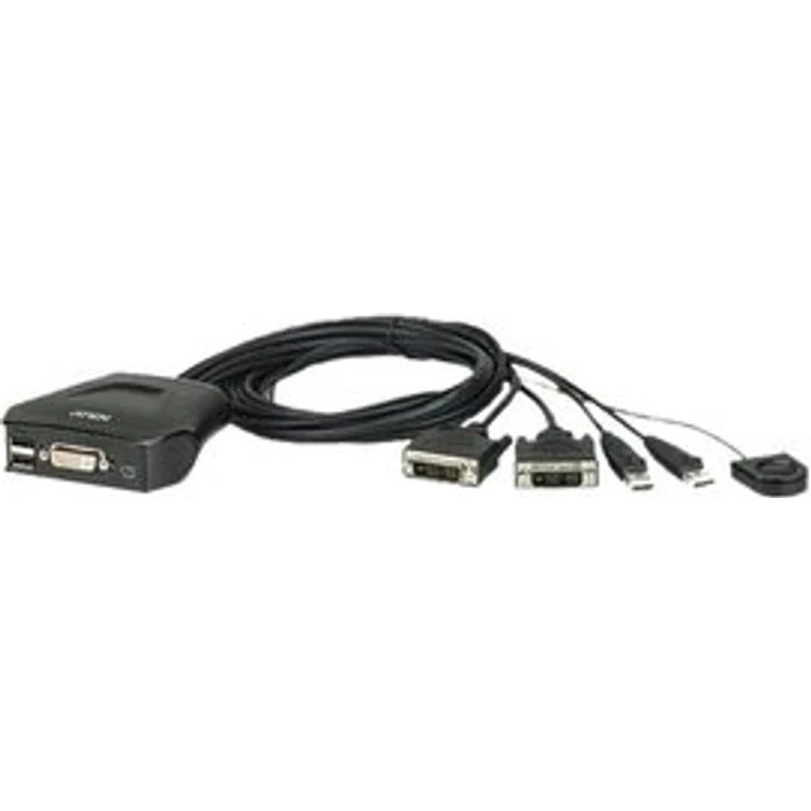 Aten CS22D USB-DVI KVM Switch (2-Port) – Bild 1