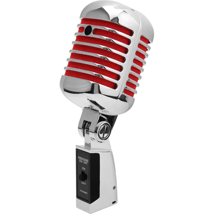 Pronomic DM-66R Elvis Dynamisches Mikrofon rot