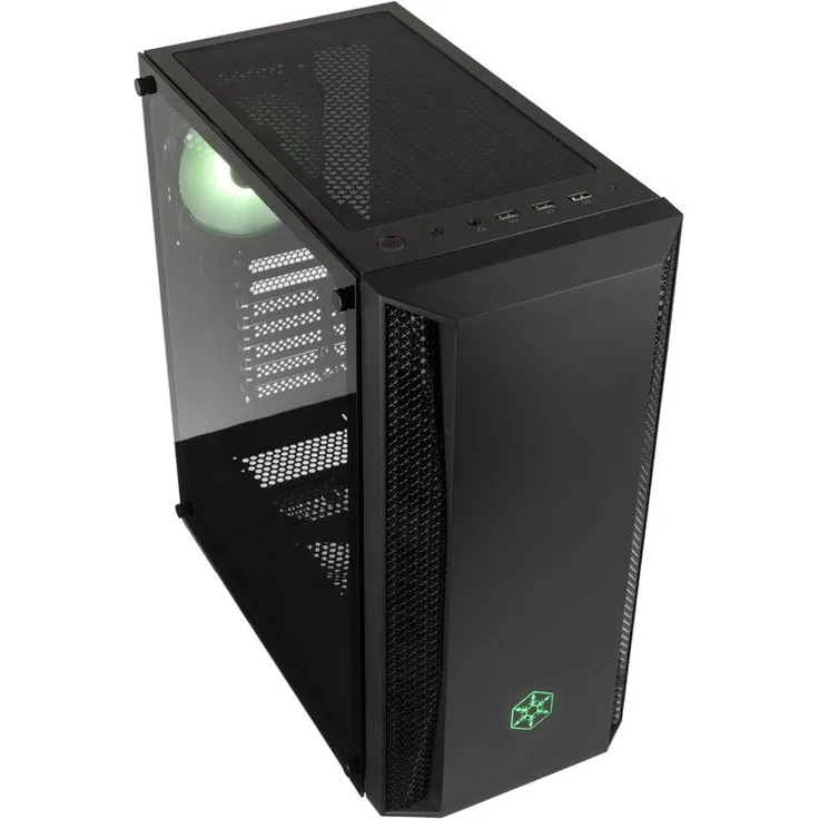 Silverstone Fara B1 Midi-Tower, ARGB, Tempered Glass - schwarz