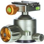 Rollei Lion Rock Stativkopf 20 - Robuster 360° Panorama Kugelkopf aus Aluminium mit Einer Belastbarkeit von bis zu 20 kg, Arca Swiss kompatibel, inkl. Schnellwechselplatte