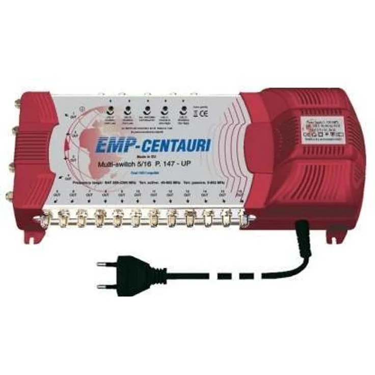 EMP MS5-16PIU-5 Multischalter 5-16 mit Netzteil