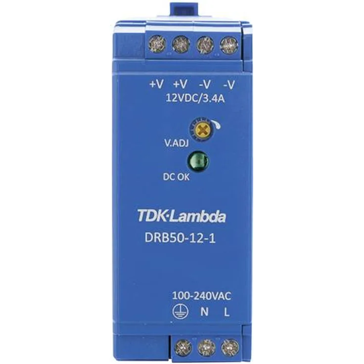 TDK-Lambda DRB-50-12-1 Hutschienen-Netzteil (DIN-Rail) 12 V/DC 4.2A 50.4W