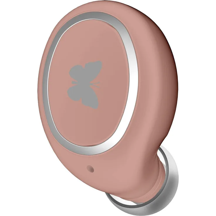SBS Bluetooth Kopfhörer kabellos in Ear - Wireless Kopfhörer mit 2 Stunden Laufzeit, Mikrofon & Multipoint-Technologie - Funkkopfhörer in rosa für Apple iPhone Handy - Drahtlose Kopfhörer