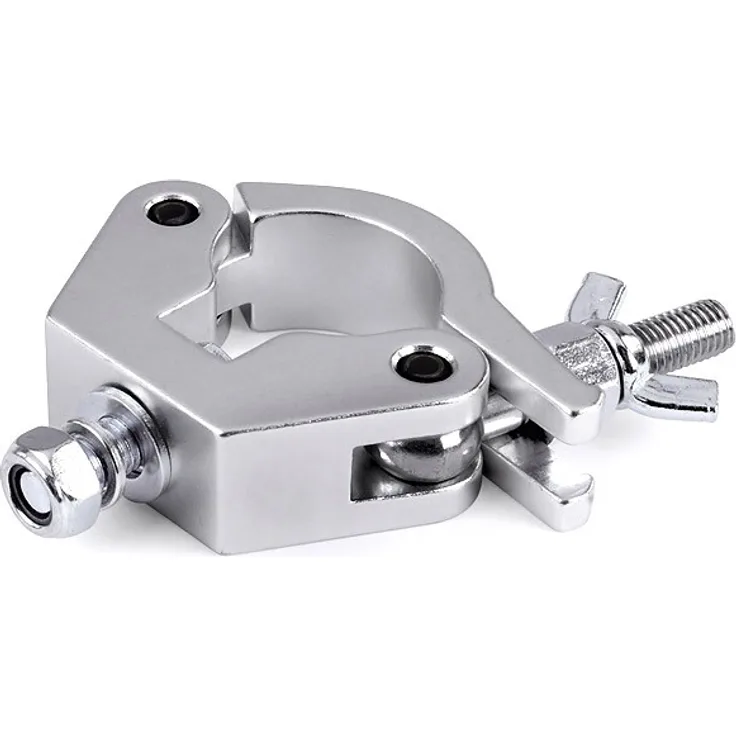 Riggatec Halbschelle - Halfcoupler schmal silber bis 750kg MKII (48-51mm)