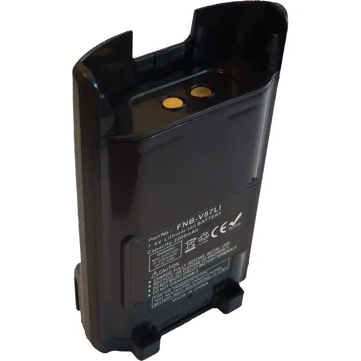 VHBW Akku, geeignet für Funkgerät, Walkie Talkie Vertex/Yaesu VX-600, VX-820, VX-821, VX-824, VX-829, VX-900, VX-920, VX-921, VX-924, VX-929 2200 mAh, 7,4 V, Li-Ion