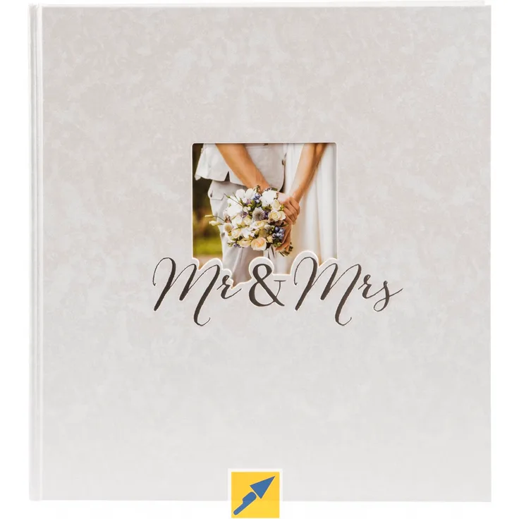 Goldbuch Mr. & Mrs. 30x31 60 weiße Seiten Hochzeit 08388