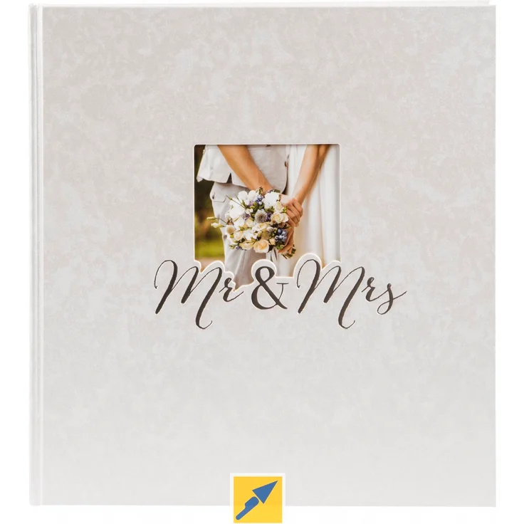 Goldbuch Mr. & Mrs. 30x31 60 weiße Seiten Hochzeit 08388