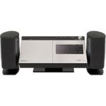 Panasonic SC HC 7 EG-S Kompaktanlage (CD-MP3-WMA-Player, CD-Ripping, 80 GB Festplatte, USB-Apple iPodanschluss) silber