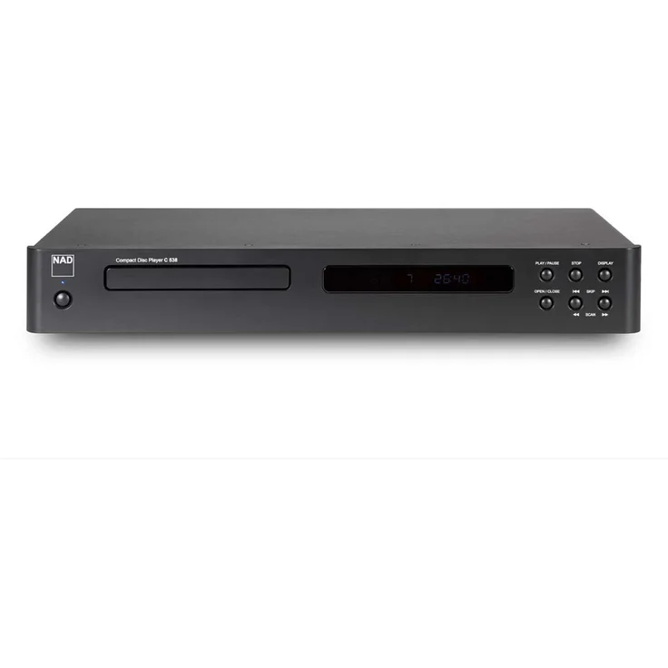 NAD C538 HiFi-CD-Player, schwarz – Bild 1