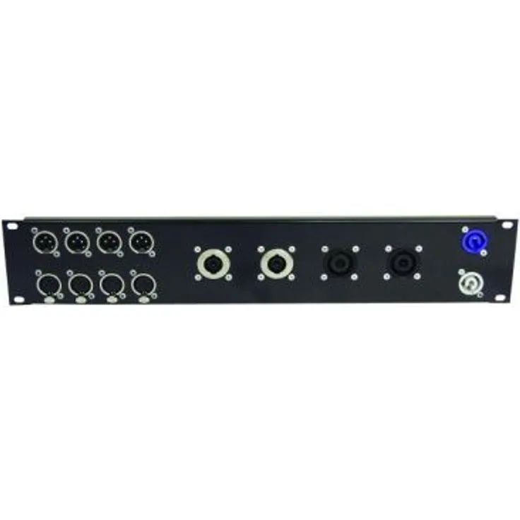 Omnitronic 30100656 Front Panel Z-19 8X D-Type-4Xnl8-T 2He