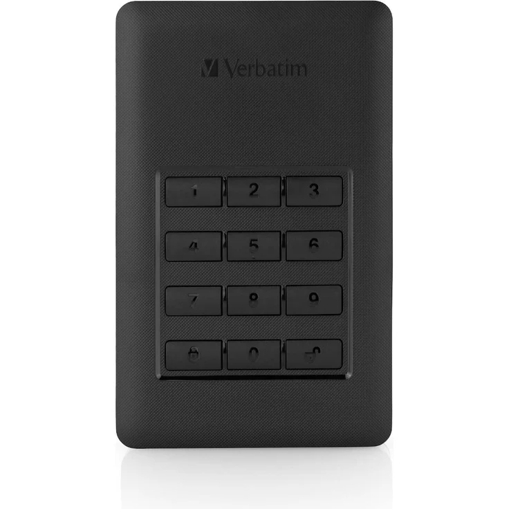 Verbatim Store 'n' Go Portable - Festplatte - verschlüsselt - 1 TB - extern (tragbar) - USB 3.1 Gen 1 (USB-C Steckverbinder) - 256-Bit-AES (53401) – Bild 5