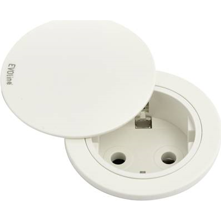 EVOline 159280004200 Einbau-Steckdosenleiste 1fach (159280004200)