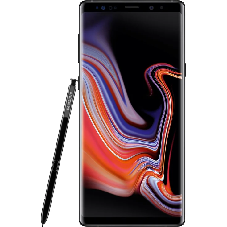 Samsung Galaxy Note 9 Smartphone 16,26cm (6,4 Zoll) Super-AMOLED-Display, 128GB interner Speicher, 6GB RAM, Single-SIM, Android, Midnight Black – Bild 1