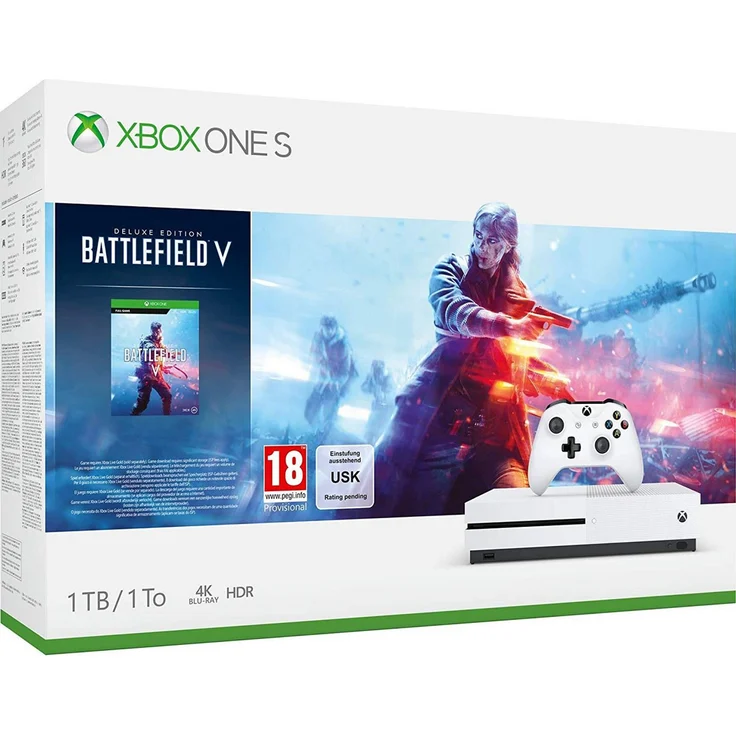 Microsoft Xbox One S Robot White 1TB Bundle inkl. Battlefield V – Bild 11