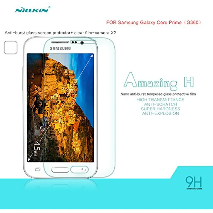 Nillkin Anti-Explosion G360 Displayschutzfolie für Samsung Galaxy