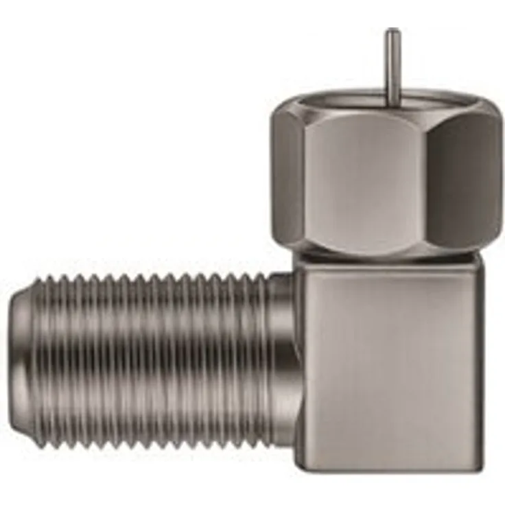 Triax Winkeladapter WFC 01 F-Buchse-F-Stecker Koax-Steckverbinder 5702663502604